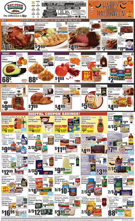 Key Food catalogue in Brooklyn MD | Exclusive bargains | 2025-10-25T00:00:00.000Z - 2025-11-08T00:00:00.000Z