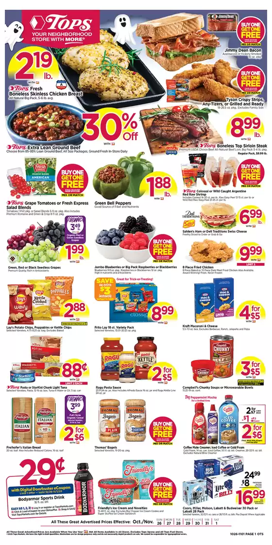 Tops catalogue in Lansdale PA | Our best deals for you | 2025-10-26T00:00:00.000Z - 2025-11-01T00:00:00.000Z
