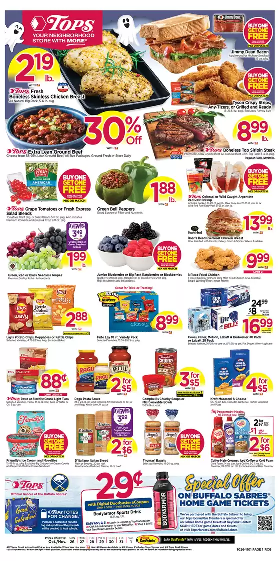 Tops catalogue in Lansdale PA | Discounts and promotions | 2025-10-26T00:00:00.000Z - 2025-11-01T00:00:00.000Z