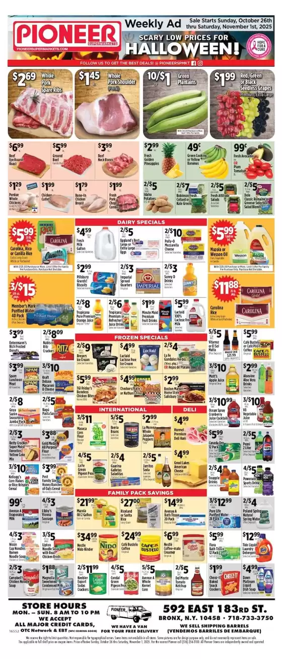 Attractive special offers for everyone