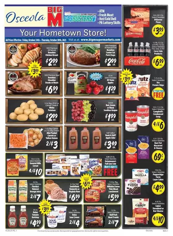 BigM Supermarkets catalogue in Tallahassee FL | Current special promotions | 2025-10-26T00:00:00.000Z - 2025-11-09T00:00:00.000Z