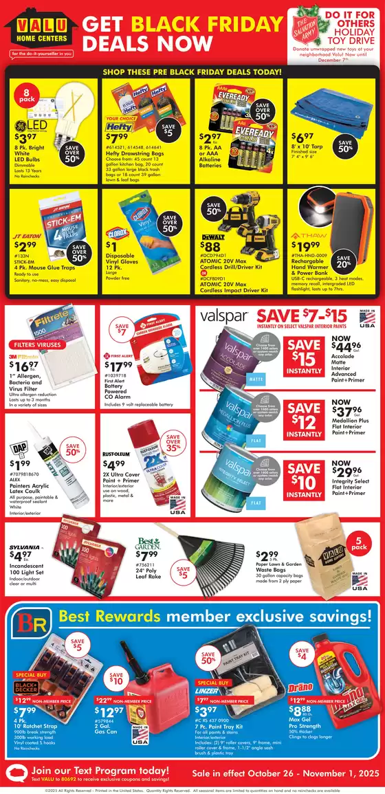 Valu Home Centers weekly ad
