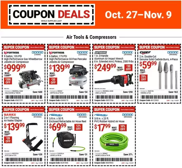 Harbor Freight Tools weekly ad