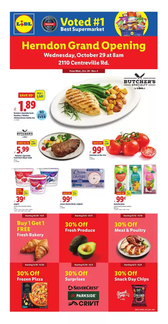 Lidl catalogue in Cartersville GA | Discover attractive offers | 2025-10-29T00:00:00.000Z - 2025-11-04T00:00:00.000Z