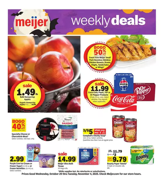 Meijer catalogue in Aurora IL | Attractive special offers for everyone | 2025-10-29T00:00:00.000Z - 2025-11-04T00:00:00.000Z