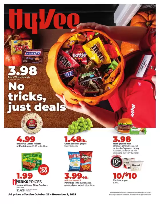 Hy-Vee catalogue in Cartersville GA | Our best bargains | 2025-10-27T00:00:00.000Z - 2025-11-02T00:00:00.000Z