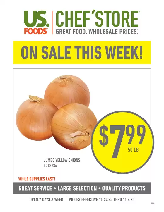 Chef'Store catalogue in Cartersville GA | Discover attractive offers | 2025-10-27T00:00:00.000Z - 2025-11-10T00:00:00.000Z