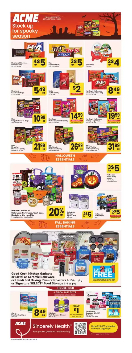 ACME catalogue in Dallas TX | Acme Markets - GMI | 2025-10-24T00:00:00.000Z - 2025-11-06T00:00:00.000Z