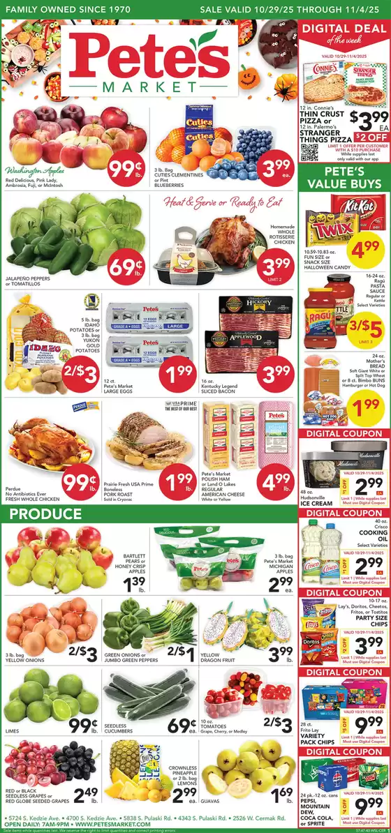 Pete's Fresh Market catalogue in Carrollton GA | Exclusive deals for our customers | 2025-10-29T00:00:00.000Z - 2025-11-04T00:00:00.000Z