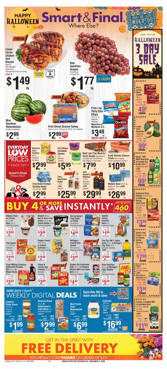 Smart & Final catalogue in Carrollton GA | Weekly Ad Savings (10/29/2025 - 11/04/2025) | 2025-10-28T00:00:00.000Z - 2025-10-30T00:00:00.000Z
