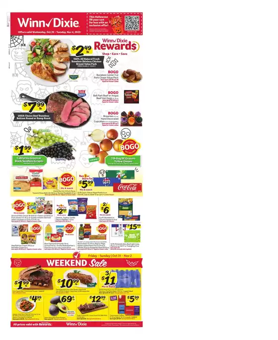Winn Dixie catalogue in Carrollton GA | Great offer for bargain hunters | 2025-10-29T00:00:00.000Z - 2025-11-04T00:00:00.000Z