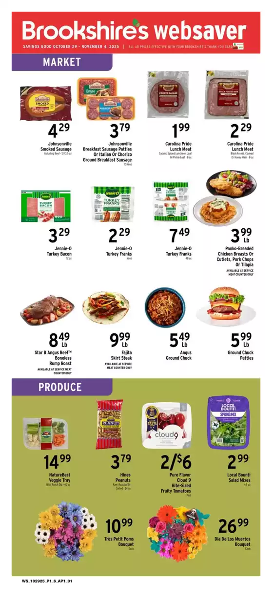 Brookshire's catalogue in Cheektowaga NY | Attractive special offers for everyone | 2025-10-29T00:00:00.000Z - 2025-11-04T00:00:00.000Z