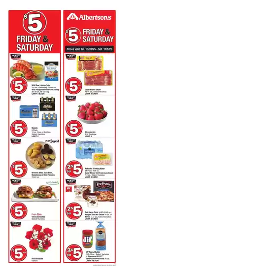 Albertsons catalogue in Cheektowaga NY | Current bargains and offers | 2025-10-29T00:00:00.000Z - 2025-11-04T00:00:00.000Z