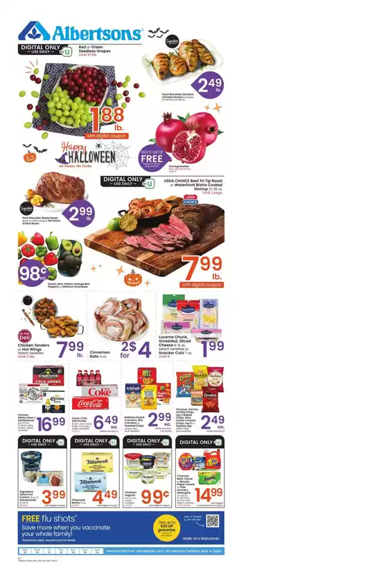 Albertsons catalogue in Galt CA | Discover attractive offers | 2025-10-29T00:00:00.000Z - 2025-11-04T00:00:00.000Z