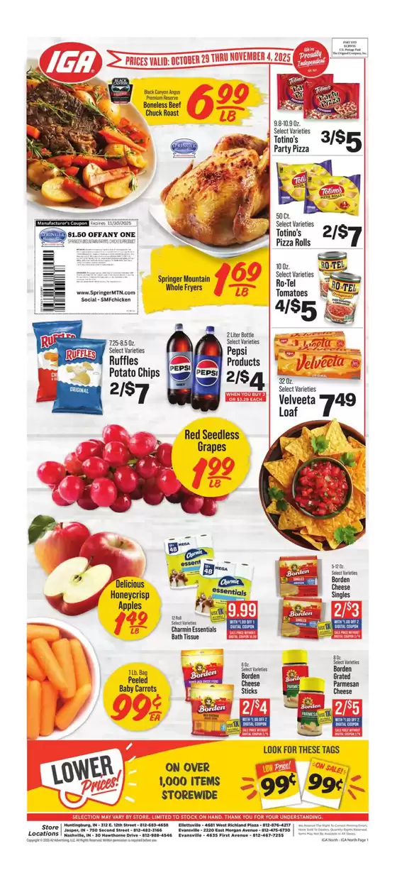 IGA catalogue in Houston TX | Attractive special offers for everyone | 2025-10-29T00:00:00.000Z - 2025-11-04T00:00:00.000Z