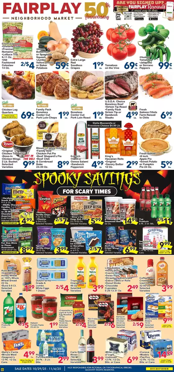 Fairplay catalogue in Galt CA | Offers for bargain hunters | 2025-10-29T00:00:00.000Z - 2025-11-04T00:00:00.000Z