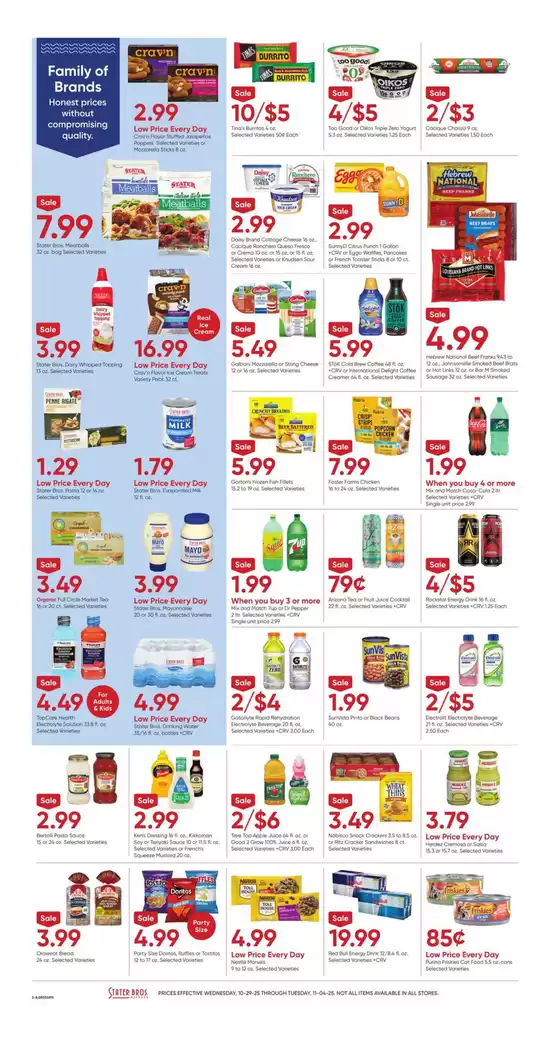 Exclusive bargains