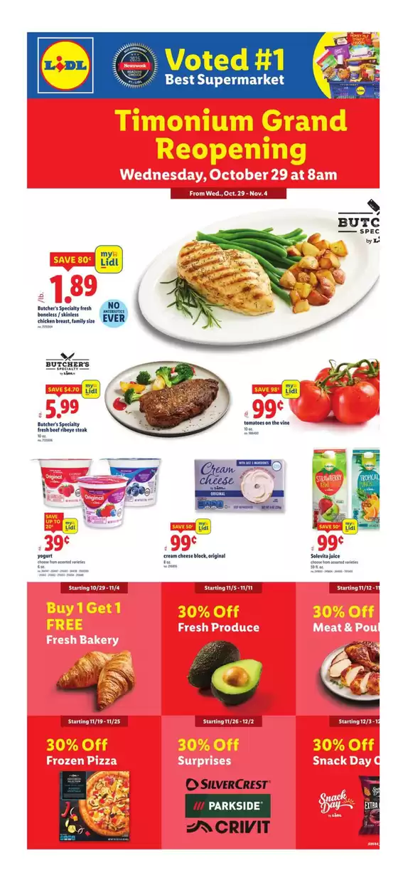 Current deals and offers