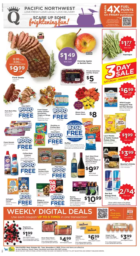 QFC catalogue in Philadelphia PA | Exclusive deals and bargains | 2025-10-29T00:00:00.000Z - 2025-11-04T00:00:00.000Z