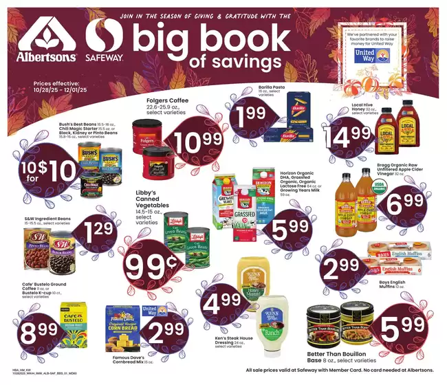 Safeway catalogue in Van Nuys CA | Safeway - Intermountain - BBS | 2025-10-28T00:00:00.000Z - 2025-12-01T00:00:00.000Z