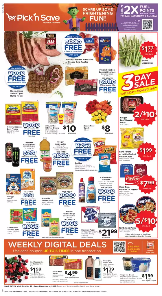 Wide range of offers