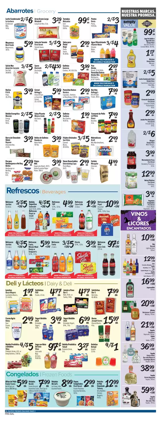 Current special promotions