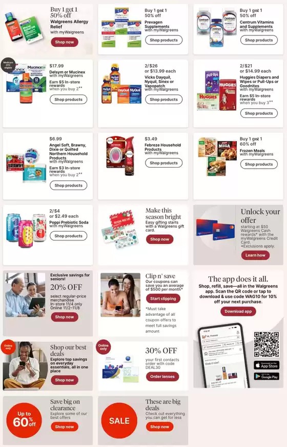 Top deals and discounts