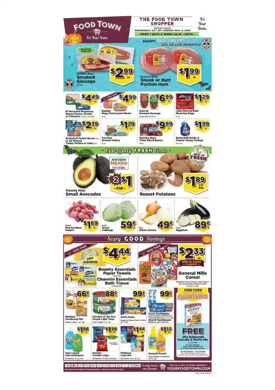 Food Town catalogue in Kokomo IN | FoodTown Circular WeeklyAd | 2025-10-29T00:00:00.000Z - 2025-11-12T00:00:00.000Z