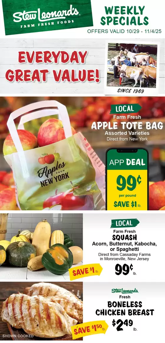 Stew Leonard's weekly ad