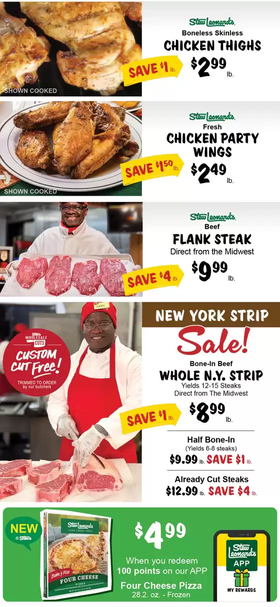 Stew Leonard's weekly ad