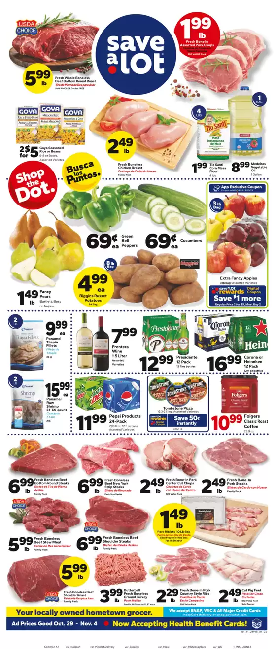 Save a Lot catalogue in Dallas GA | Save now with our deals | 2025-10-29T00:00:00.000Z - 2025-11-04T00:00:00.000Z