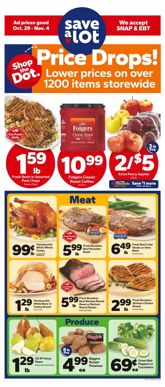 Save a Lot catalogue in Dallas GA | Great discounts on selected products | 2025-10-29T00:00:00.000Z - 2025-11-04T00:00:00.000Z