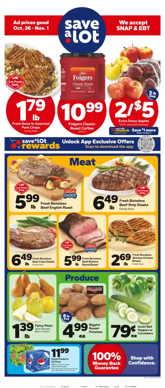 Save a Lot catalogue in Vista CA | Top offers for all bargain hunters | 2025-10-26T00:00:00.000Z - 2025-11-01T00:00:00.000Z