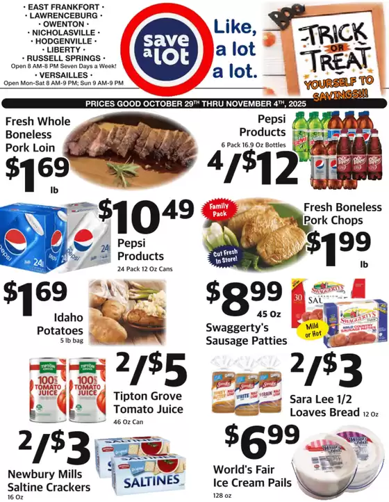 Save a Lot catalogue in Dallas GA | Our best deals for you | 2025-10-29T00:00:00.000Z - 2025-11-04T00:00:00.000Z