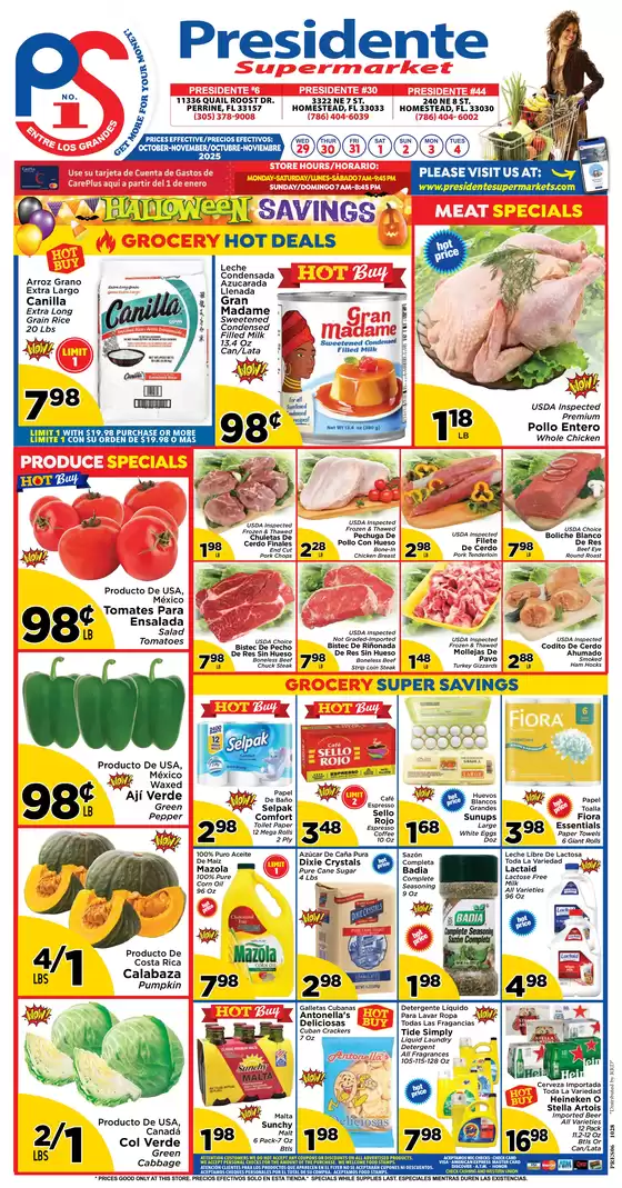 Presidente catalogue in Omaha NE | Top offers for smart savers | 2025-10-30T00:00:00.000Z - 2025-11-13T00:00:00.000Z
