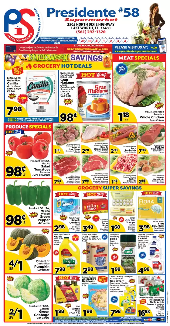 Presidente catalogue in Omaha NE | Current bargains and offers | 2025-10-30T00:00:00.000Z - 2025-11-13T00:00:00.000Z
