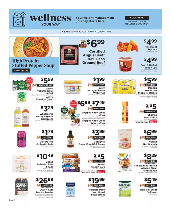 ShopRite catalogue in Omaha NE | Shop Wellness 11/02 | 2025-10-30T00:00:00.000Z - 2025-11-08T00:00:00.000Z