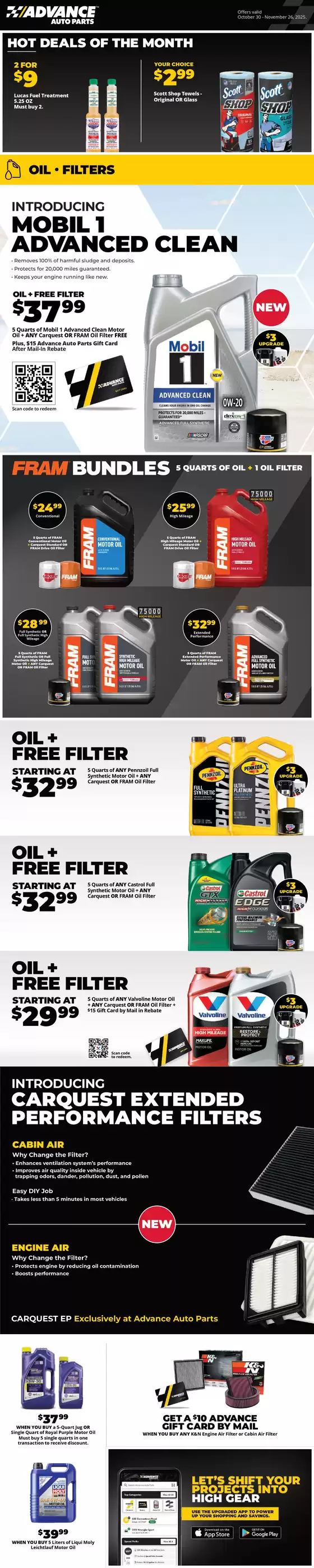 Advance Auto Parts catalogue in Grafton WV | DIY PROMO 21716163 NOV%202025%20Digital%20Flyer US | 2025-10-30T00:00:00.000Z - 2025-11-13T00:00:00.000Z