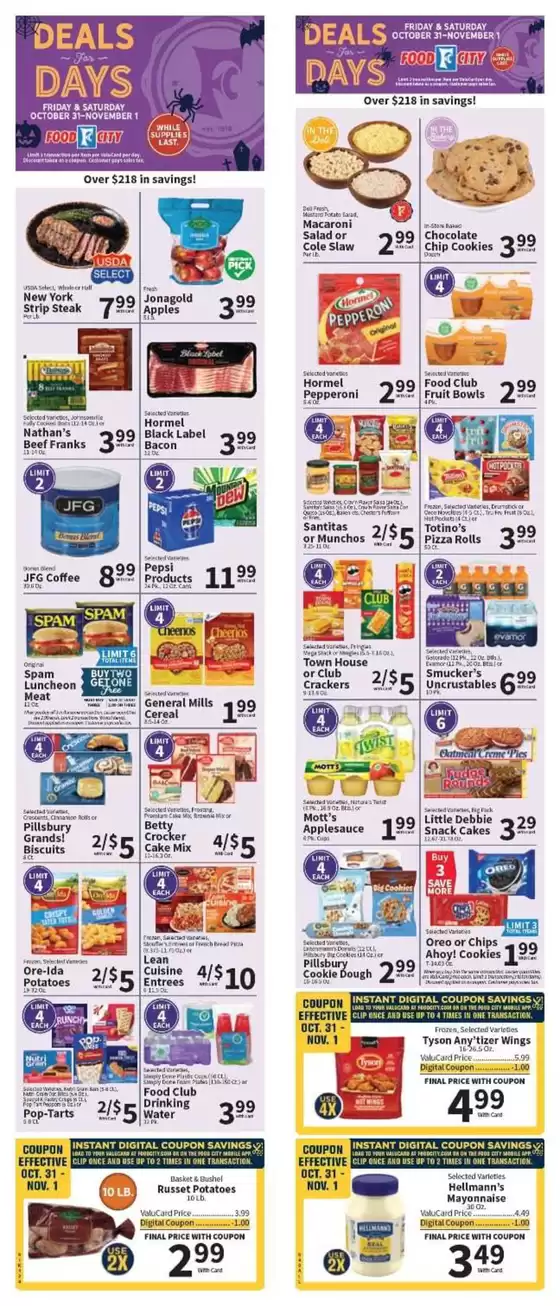 Food City catalogue in Long Beach CA | Food City Weekly ad | 2025-10-29T00:00:00.000Z - 2025-11-04T00:00:00.000Z