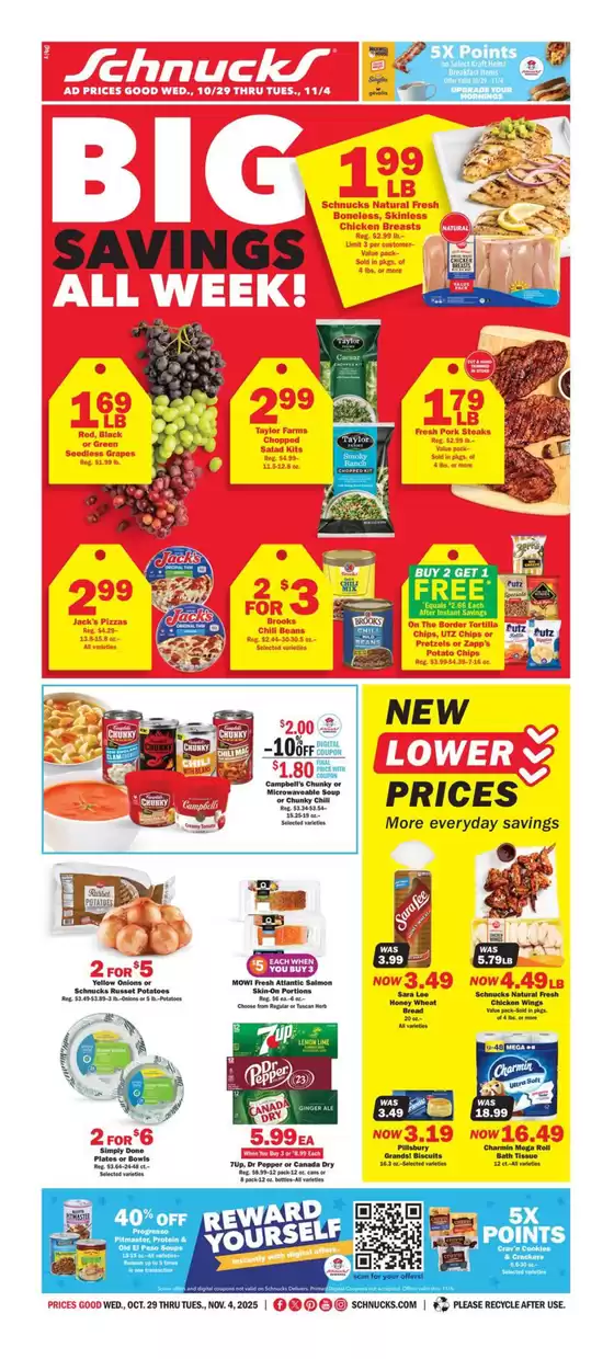 Schnucks catalogue in Long Beach CA | Our best bargains | 2025-10-29T00:00:00.000Z - 2025-11-04T00:00:00.000Z