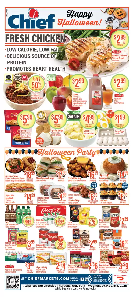 Chief Supermarket weekly ad