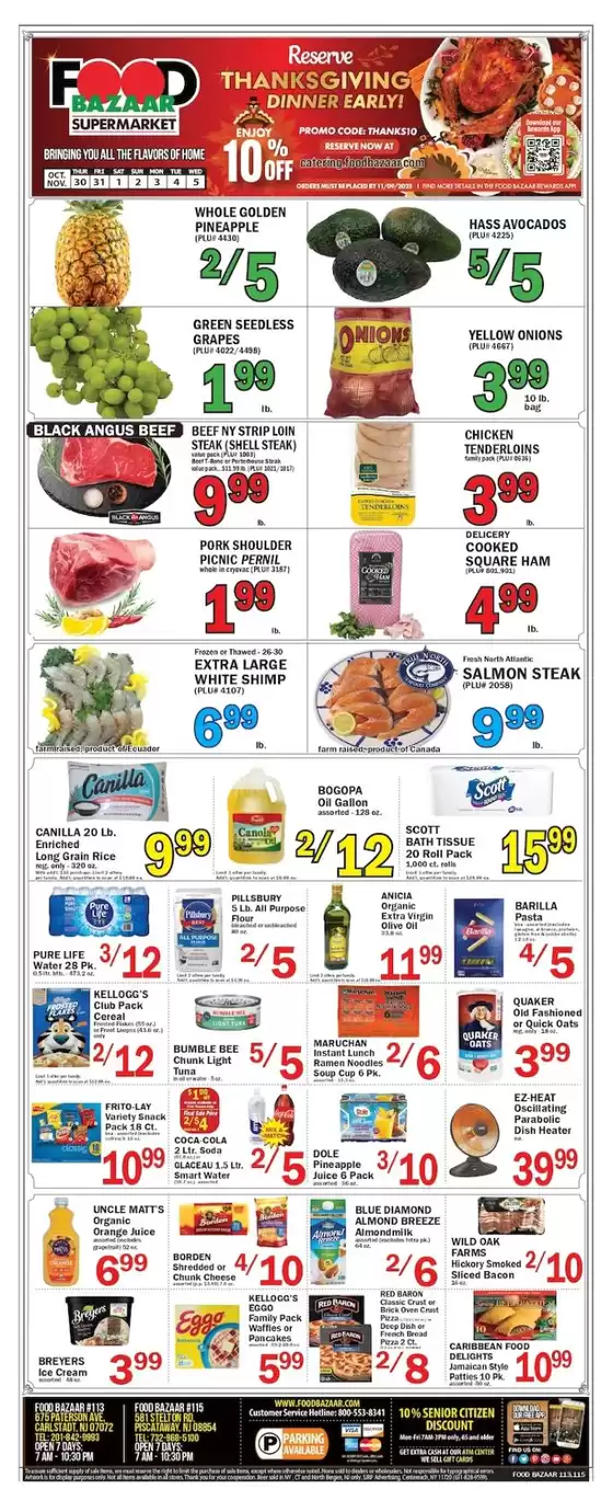 Food Bazaar catalogue in Dallas TX | Exclusive bargains | 2025-10-30T00:00:00.000Z - 2025-11-05T00:00:00.000Z