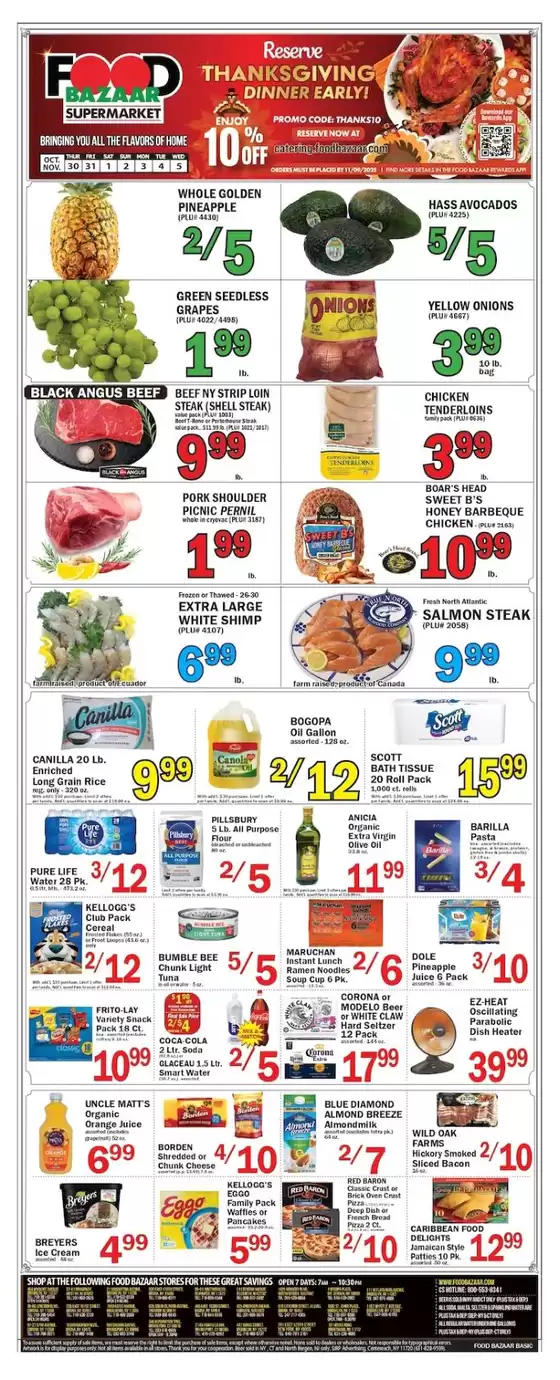 Food Bazaar catalogue in Dallas TX | Food Bazaar weekly ad | 2025-10-30T00:00:00.000Z - 2025-11-05T00:00:00.000Z