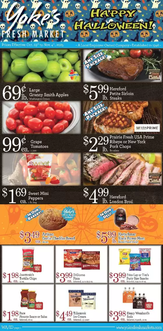 Yoke's Fresh Market  catalogue in Dallas TX | Exclusive deals and bargains | 2025-10-29T00:00:00.000Z - 2025-11-04T00:00:00.000Z