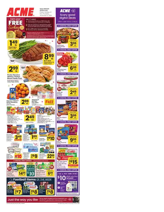 ACME catalogue in Missoula MT | Weekly Ad | 2025-10-31T00:00:00.000Z - 2025-11-06T00:00:00.000Z
