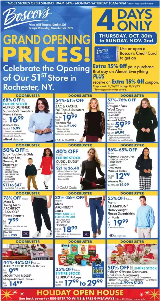 Boscov's catalogue in Chula Vista CA | Weekly Ads Boscov's | 2025-10-30T00:00:00.000Z - 2025-11-05T00:00:00.000Z