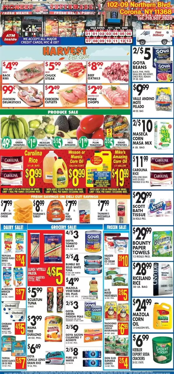 Pioneer Supermarkets catalogue in Escondido CA | Great offer for all customers | 2025-10-31T00:00:00.000Z - 2025-11-06T00:00:00.000Z