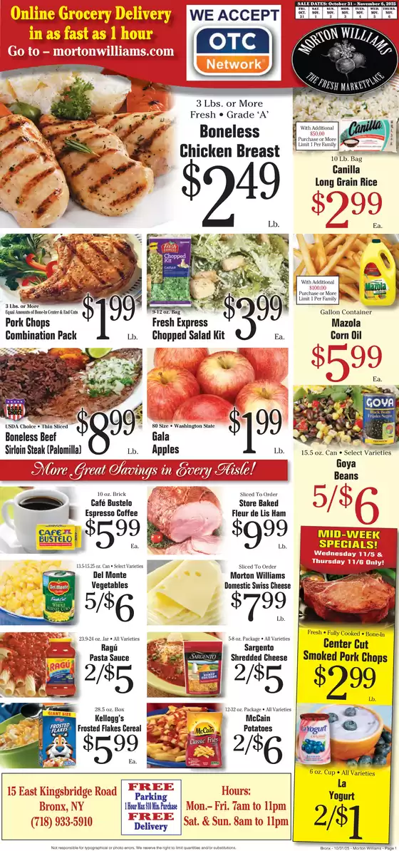 Morton Williams catalogue | Exclusive deals for our customers | 2025-10-31T00:00:00.000Z - 2025-11-06T00:00:00.000Z