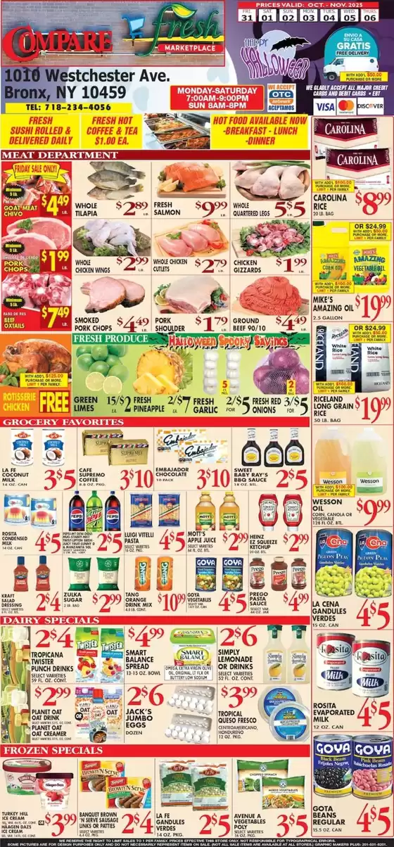 Compare Foods catalogue | Our best offers for you | 2025-10-31T00:00:00.000Z - 2025-11-06T00:00:00.000Z