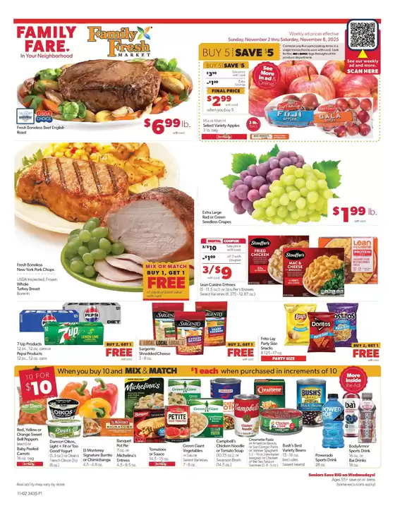 Family Fare catalogue in San Diego CA | Top offers for all bargain hunters | 2025-10-31T00:00:00.000Z - 2025-11-01T00:00:00.000Z